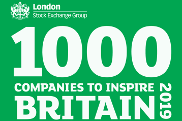 Hudson makes the London Stock Exchange list of 1000 Companies to Inspire Britain!