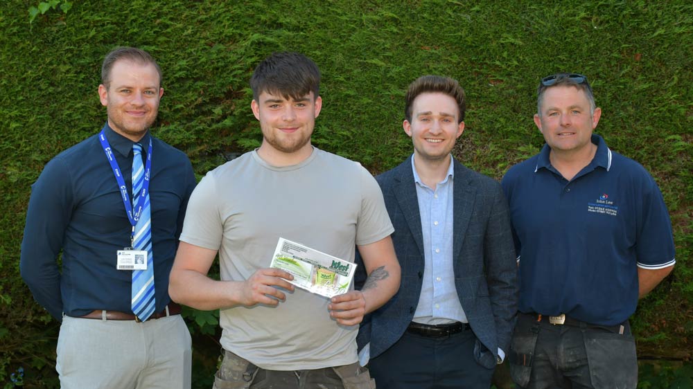 Luke Portlock, Dawson Snaith, Stuart Sanderson and John Lee